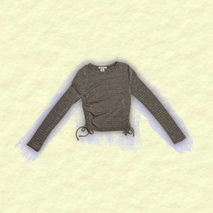 Cinched Longsleeve Top